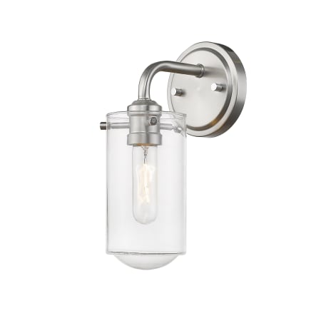 Z-Lite Delaney 12" Tall Wall Sconce Brushed Nickel