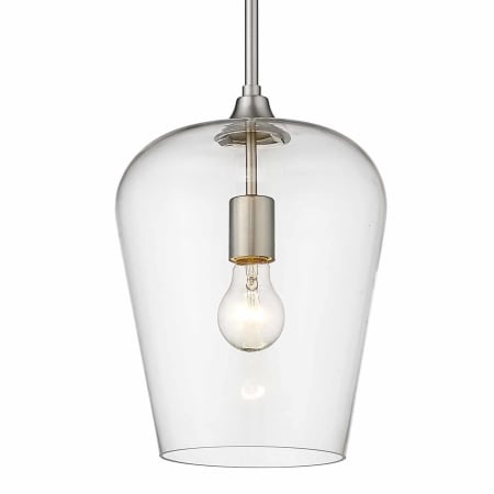 Z-Lite Joliet 9" Wide Mini Pendant Brushed Nickel