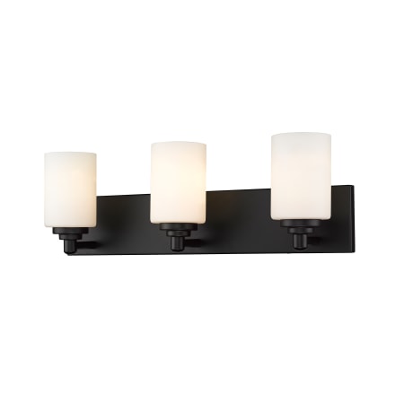 Z-Lite Soledad 3 Light 23" Wide Vanity Light Matte Black