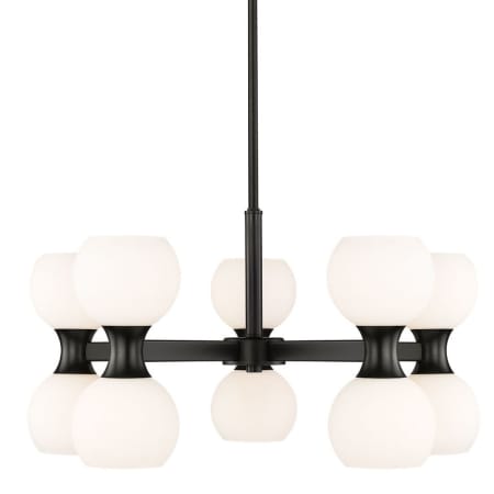 Z-Lite Artemis 10 Light 25" Wide Chandelier Matte Black