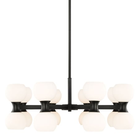 Z-Lite Artemis 16 Light 32" Wide Chandelier Matte Black