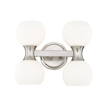 Z-Lite Artemis 4 Light 11" Wide Vanity Light Brushed Nickel