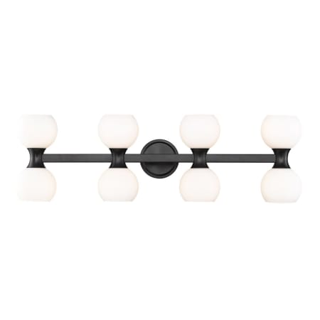 Z-Lite Artemis 8 Light 11" Wide Vanity Light Matte Black