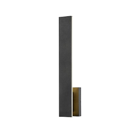 Z-Lite Stylet 24" Tall LED Marine Grade Outdoor Wall Sconce Sand Black