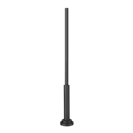 Z-Lite 96" Tall Marine Grade Outdoor Post Black