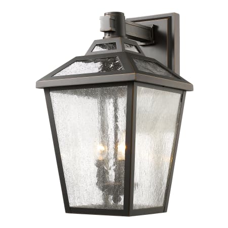 Z-Lite Bayland 20" Tall 3 Light Wall Sconce Oil Rubbed Bronze