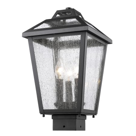 Z-Lite Bayland 3 Light Outdoor Post Light Oil Rubbed Bronze