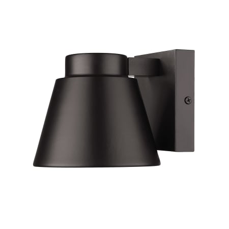 Z-Lite Asher 5" Tall LED Outdoor Wall Sconce Oil Rubbed Bronze
