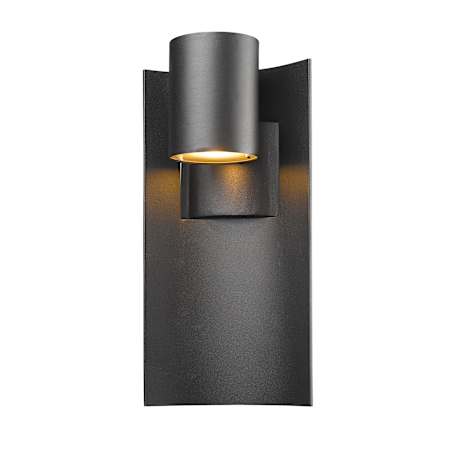 Z-Lite Amador 15" Tall LED Wall Sconce - 2700K Black