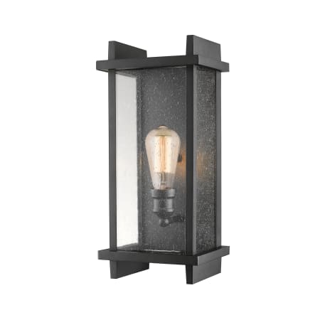 Z-Lite Fallow 17" Tall 1 Light Wall Sconce Black