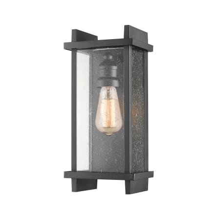 Z-Lite Fallow 13" Tall 1 Light Wall Sconce Black