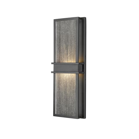 Z-Lite Eclipse 24" Tall Marine Grade LED Outdoor Wall Sconce Black