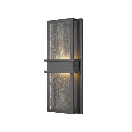Z-Lite Eclipse 18" Tall LED Outdoor Marine Grade Wall Sconce Black