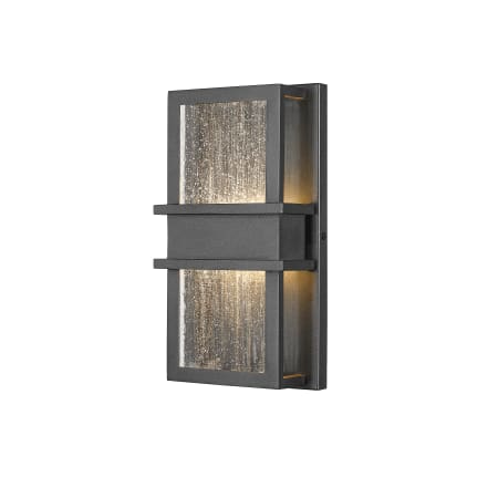 Z-Lite Eclipse 12" Tall LED Marine Grade Outdoor Wall Sconce Black