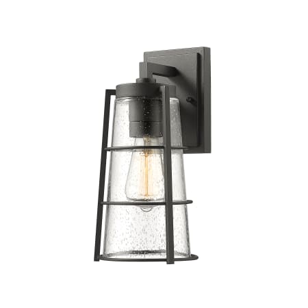 Z-Lite Helix 13" Tall Outdoor Wall Sconce Black