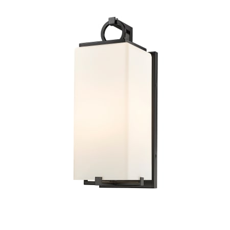 Z-Lite Sana 19" Tall Outdoor Wall Sconce Black