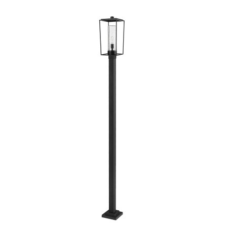 Z-Lite Sheridan 116" Tall Outdoor Single Head Post Light Black