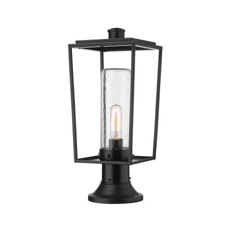 Z-Lite Sheridan 20" Tall Outdoor Single Head Post Light Black