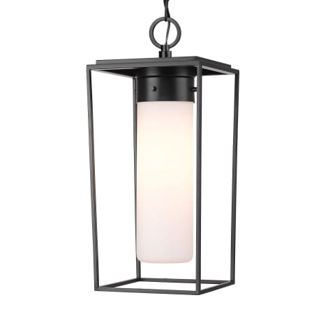 Z-Lite Sheridan 10" Wide Outdoor Mini Pendant Black