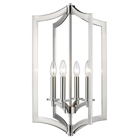 Z-Lite Zander 4 Light 14-13/16" Wide Pendant Brushed Nickel