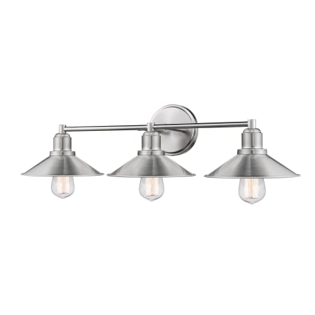 Z-Lite Casa 3 Light 27" Wide Bathroom Vanity Light Brushed Nickel