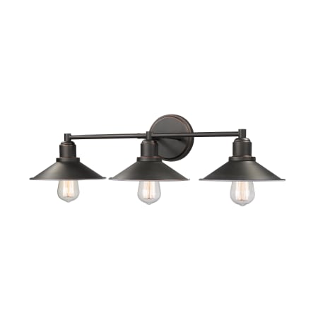 Z-Lite Casa 3 Light 27" Wide Bathroom Vanity Light Olde Bronze
