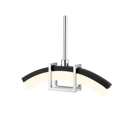 Z-Lite Arc 12.5" Wide LED Pendant Chrome