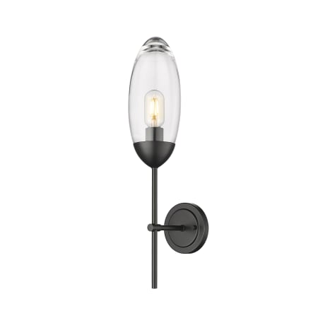 Z-Lite Arden 22" Tall Wall Sconce Matte Black