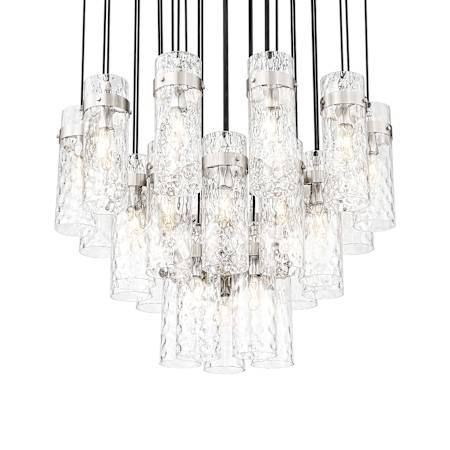 Z-Lite Fontaine 27 Light 40" Wide Chandelier Brushed Nickel