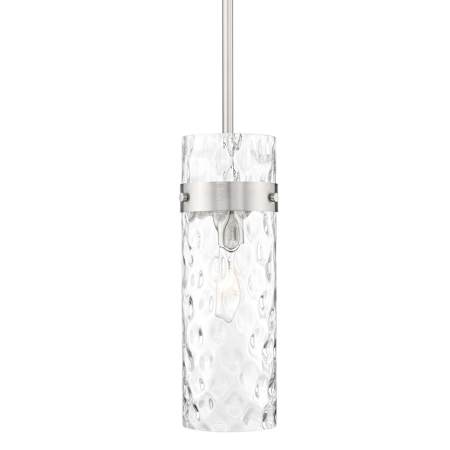 Z-Lite Fontaine 6" Wide Mini Pendant Brushed Nickel