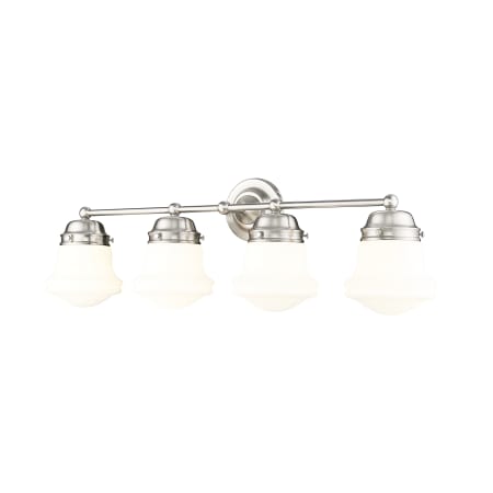 Z-Lite Vaughn 4 Light 32" Wide Vanity Light Brushed Nickel