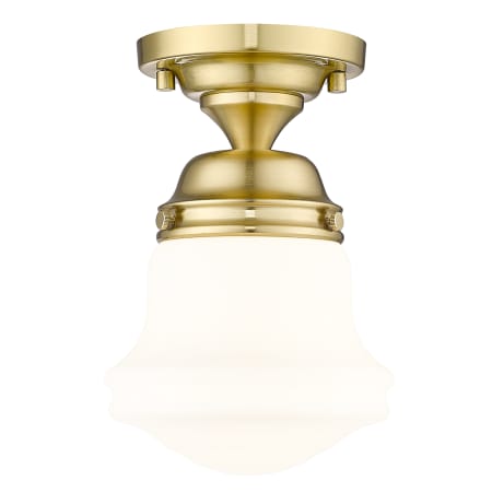 Z-Lite Vaughn 6" Wide Flush Mount Ceiling Fixture Luxe Gold