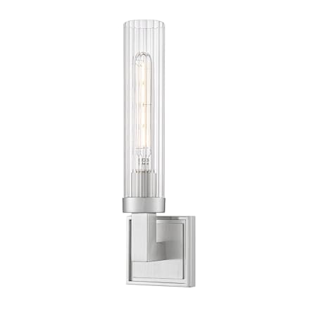 Z-Lite Beau 17" Tall Bathroom Sconce Brushed Nickel