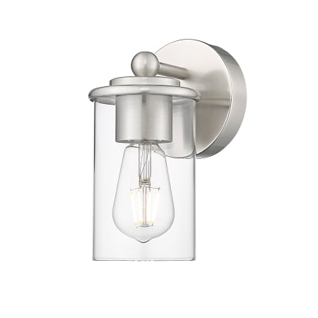 Z-Lite Thayer 9" Tall Wall Sconce Brushed Nickel