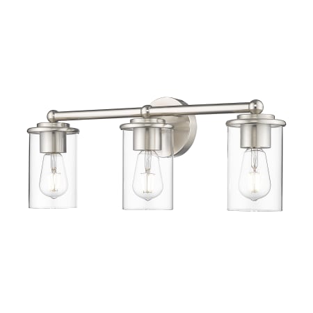 Z-Lite Thayer 3 Light 23" Wide Vanity Light Brushed Nickel