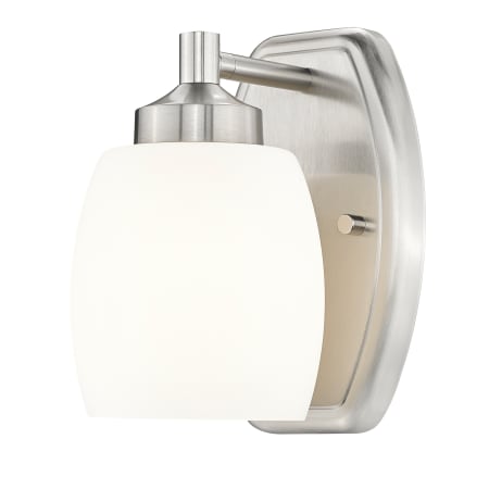 Z-Lite Kendrick 8" Tall Bathroom Sconce Brushed Nickel