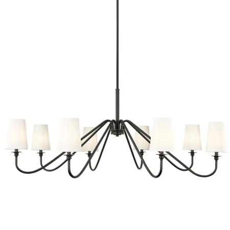 Z-Lite Gianna 8 Light 61" Wide Chandelier Matte Black