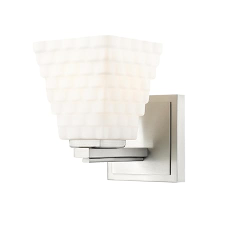 Z-Lite Annalise 7" Tall Bathroom Sconce Brushed Nickel