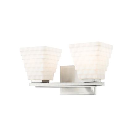Z-Lite Annalise 2 Light 7" Wide Vanity Light Brushed Nickel