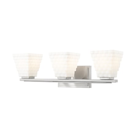 Z-Lite Annalise 3 Light 7" Wide Vanity Light Brushed Nickel