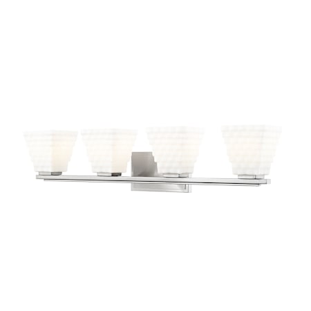 Z-Lite Annalise 4 Light 7" Wide Vanity Light Brushed Nickel