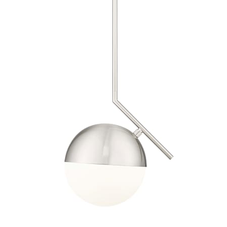 Z-Lite Realm Sphere 11" Wide Pendant Brushed Nickel