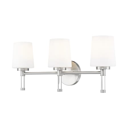 Z-Lite Henri 3 Light 24" Wide Vanity Light Brushed Nickel