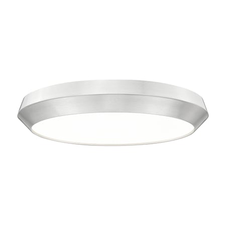 Z-Lite Quasars 20" Wide LED Flush Mount Ceiling Fixture Brushed Nickel