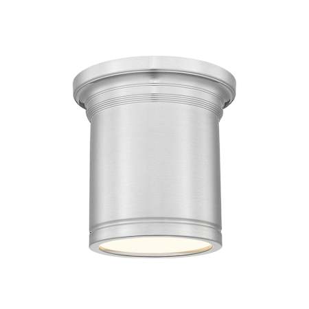 Z-Lite Bentley 8" Wide LED Flush Mount Ceiling Fixture Brushed Nickel