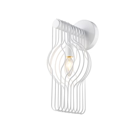 Z-Lite Contour 25" Tall Wall Sconce White