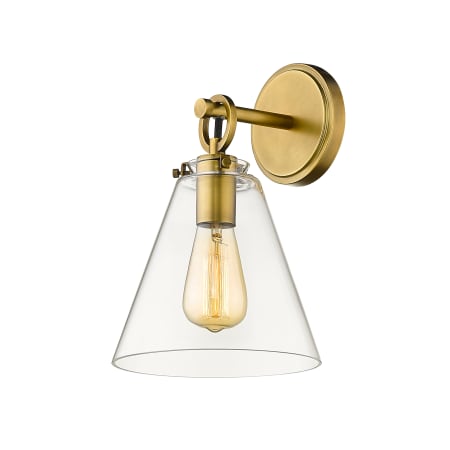 Z-Lite Harper 12" Tall Wall Sconce Rubbed Brass