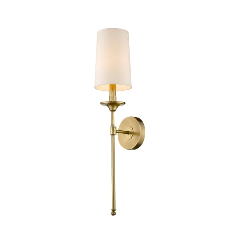 Z-Lite Emily 26" Tall Wall Sconce Rubbed Brass