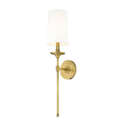 Z-Lite Emily 26" Tall Wall Sconce Rubbed Brass