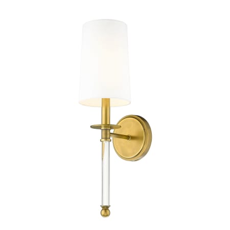 Z-Lite Mila 20" Tall Wall Sconce Rubbed Brass